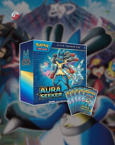 Japanese Pokémon TCG Aura Seeker Booster Box (Preorder), sealed booster box, product photo