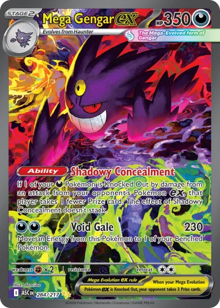 Mega Gengar ex — Special Illustration Rare — Japanese Pokémon TCG